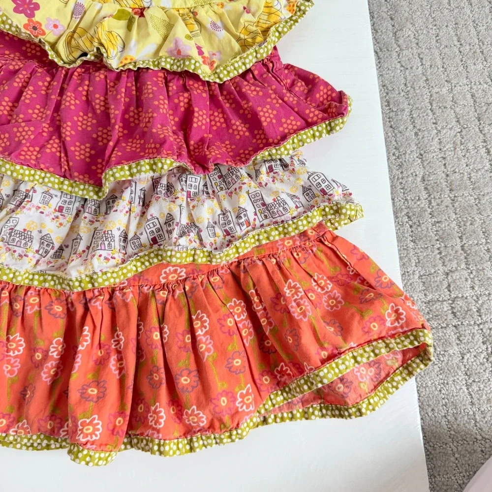 Jelly The Pug Tiered Girls Dress Size 4T‎